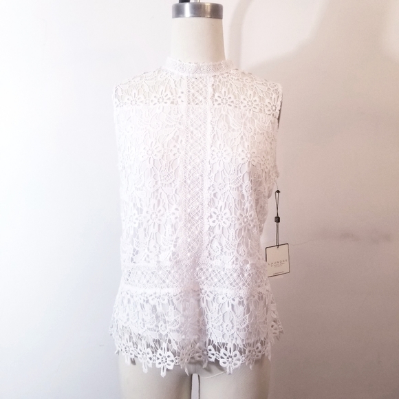 Laundry By Shelli Segal Tops - Laundry - Lace Blouse -Size L